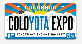 Coloyota Expo 2024 - Toyota 4x4 Show + Swap Meet