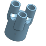 1.5" Radiator Hose 3 Garden Hoses Adapter