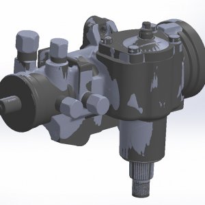 Howe Steering Box - Comparison Assembly - Both.JPG